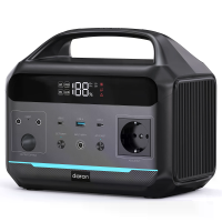 [EU Direct] DaranEner NEOS draagbare krachtcentrale 600W 288Wh LiFePO4 Zuivere sinusgolf zonne generator Snelladen Zonne