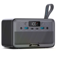 [EU Direct] DaranEner R100 Lite 100W draagbare stroomvoorziening 89.6Wh LiFePO4 batterij Zonne energiebank, draagbare op