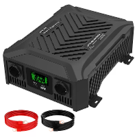 [EU Direct] DATOUBOSS Pure Sinusgolf Omvormer 12V/24V naar 1200W/2300W Universele Dual Voltage Converter Piekkracht 2000