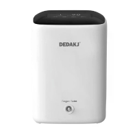 [EU Direct] DEDAKJ Draagbare Zuurstofconcentrator Continue Flow 7L PM Zuurstofgenerator voor Thuisgebruik