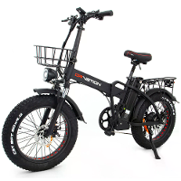 [EU DIRECT] DRVETION AT20 Elektrische Fiets 48V 10Ah SamsungBatterij 750W Motor 20*4.0Inch Banden 50 70KM Maximale Actie