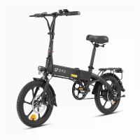 [EU DIRECT] DYU A1F PRO Elektrische fiets 36V 7,8AH batterij 250W motor 16 inch banden 60KM maximale actieradius 120KG m