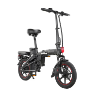 [EU Direct] DYU A5 Elektrische Fiets 36V 250W Motor 7,5Ah Batterij 14inch Banden 25KM/H Snelheid 30 40KM Kilometerteller