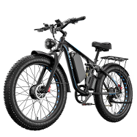 [EU DIRECT] E·BYCCO EB7 Pro Elektrische Fiets 52V 23AH Accu 1000W*2 Dubbele Motoren Aanbevolen Topsnelheid 25KM/H 26 inc