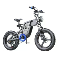 [EU DIRECT] EKXBIKE X20 Elektrische Fiets 48V 35Ah Accu 1000W Motor 20*4.0Inch Banden Geïntegreerd Wiel 90KM Maximale Ac