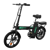 [EU DIRECT] ELEKGO EG05 Elektrische Fiets 36V 8,4AH Batterij 250W Motor 16 inch Banden 35 70KM Maximale Kilometerstand 1