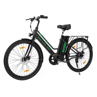 [EU DIRECT] ELEKGO EG08S Elektrische Fiets 36V 8.4AH Accu 250W Motoren 26 inch Banden 35 70KM Maximaal Bereik 120KG Maxi