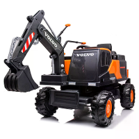 [EU DIRECT] ELJET Elektronisch Vergund 12V 10A Graafmachine Kinderen Rijdwagen 8km/u Snelheid Dubbele 35W Motor Kinderen