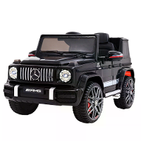 [EU Direct] ELJET Gecertificeerde Mercedes G63 AMG Elektrische Ride On Auto   12V Batterij | Afstandsbediening | Bluetoo