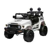 [EU Direct] ELJET Gelicenseerde FJ Cruiser Kinderen Elektrische Rijdauto   12V Accu | Dubbele Zitplaatsen | Afstandsbedi