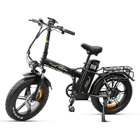 [EU Direct] Emoko C94 Electrische Fiets 48V 35AH Accu 1000W Motor Aanbevolen Topsnelheid 25KM/H 20*4.0Inch Banden 180KM