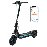 [EU Direct] EVERCROSS A1 Elektrische Scooter 48V 14AH Batterij 800W Motoren Topsnelheid 20KM/U 10inch Massieve banden 40