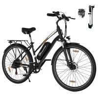 [EU DIRECT] EVERCROSS EK28 Elektrische Fiets 36V 12Ah Batterij 250W Motor 28 inch Banden 30 90KM Maximaal Bereik 120KG M