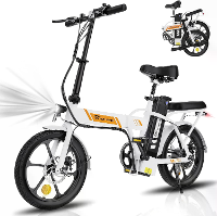 [EU Direct] EVERCROSS EK5 Elektrische Fiets 36V 8.4AH Batterij 250W Motor 16inch Banden 20 45KM Max Kilometerstand 120KG