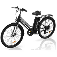 [EU Direct] EVERCROSS EK8S Elektrische fiets 36V 12AH batterij 250W motor 26inch banden 35 90KM maximale actieradius 120