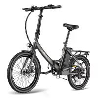 [EU DIRECT] FAFREES F20 Licht Elektrische Fiets 36V 16.75Ah Accu 250W Motor Topsnelheid 25KM/U 20x1.95Inch Banden 90 110