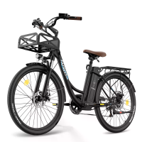 [EU Direct] FAFREES F26 Elektrische fiets met blijvende prestatie 36V 25Ah batterij 250W motor Topsnelheid 25KM/U 26 inc