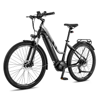 [EU DIRECT] FAFREES FM8 Elektrische Fiets 36V 14.5Ah Batterij 250W Middenmotor 27.5*2.25Inch 100 120KM Maximale Actierad