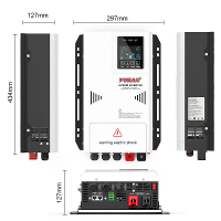 [EU Direct] FCHAO 030KHP 12V 3000W Pure Sinusgolf Zonne omvormer met Wifi connector, MPPT ladercontroller, 3000W 12V DC