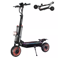 [EU DIRECT] FENGQS GT8 PRO Elektrische Scooter met Zitting 60V 33Ah Batterij 1600W*2 Dual Motor(Piek 5600W) 11inch Bande