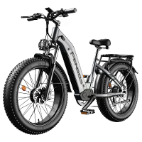 [EU DIRECT] FENGQS H2 PRO Elektrische Fiets 52V 20Ah Accu 1000W*2 Dual Motors Aanbevolen Topsnelheid 25KM/H 26inch Bande