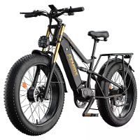 [EU DIRECT] FENGQS H6PRO Elektrische Fiets 52V 17.5AH Batterij 1000W*2 Dual Motoren Aanbevolen Topsnelheid 25KMH/ 26*4.0