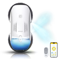 [EU Direct] Fmart T10 Pro Robotraam Reiniger, 3800Pa Sterke Zuigkracht, Droog & Nat Reinigen, 120ml Watertank, Dubbele A