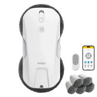 [EU Direct]FMART T11 Raamreinigingsrobot met 10 Doekjes,5300Pa Zuigkracht,4 wegs Auto Spray,100ml Tank,60mm Slank Ontwer