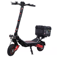 [EU DIRECT] Freeboy H10 ElektrischeScooter 60V 28Ah 3000W*2 Dual Motor Aanbevolen topsnelheid 25KM/U 12*3.0 Inch banden