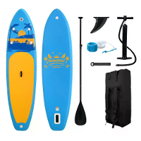 [EU Direct] FunWater 335cm Groot Formaat Opblaasbaar Stand Up Paddle Board Surfboard Compleet Paddleboard Accessoires Ve