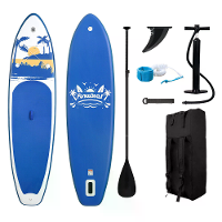 [EU Direct] FunWater 335cm Groot formaat Opblaasbaar Stand Up Paddle Board Surfboard Complete Paddleboard Accessoires Ve