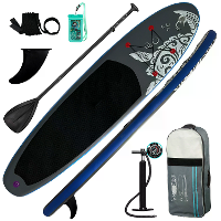 [EU Direct] Funwater 335cm Opblaasbaar Stand Up Paddle Board met Pomp Verstelbare Peddel Waterdichte Telefoontas Leash O