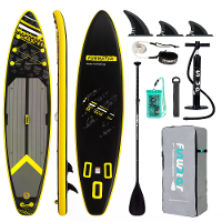 [EU Direct] FunWater 350*84*15CM Langere ISUP Opblaasbare Stand Up Paddle Board Laad 180KG+ Surfplank Voor Solor Avontuu