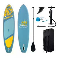 [EU Direct] FunWater 350cm Groot Formaat Opblaasbare Stand Up Paddle Board Surfplank Compleet Paddleboard Accessoires Ve
