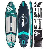 [EU Direct] WaveRite 335*89*15cm Opblaasbaar Stand Up Paddle Board Surfboard Volledige Paddleboard Accessoires Verstelba