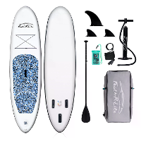 [EU Direct] FunWater Opblaasbaar Stand Up Paddle Board Surfboard 305*76*15CM Complete Paddleboard Accessoires Verstelbar