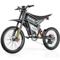 [EU DIRECT] FVKING E6 Ultra Elektrische Dirtbike NFC Ontgrendeling 60V 15Ah*2 Duale Batterijen 3000W Motor Aanbevolen To