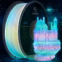 [EU Direct] Geeetech® Glow PLA Gradient 1,75 mm 1 kg Gloeien in het donker Gradient voor 3D printen Nachtlicht Lumineuze