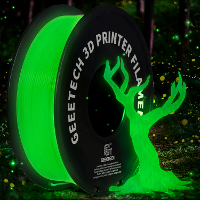 [EU Direct] Geeetech® Glow PLA Groen 1,75 mm 1 kg Glow in het donker Groen voor 3D printen Nachtlicht Luminous Color 3D 