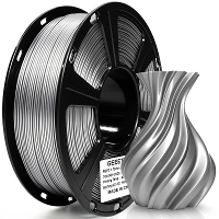 [EU Direct] Geeetech Metal PETG 3D printerfilament 1.75 Mm 1 kg Metallic Finish ±0.02 Mm verstopt vrij, luchtbellen vrij