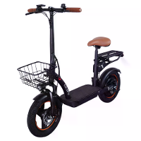 [EU Direct] GELEIPU C14 Elektrische Scooter met Zitting 48V 17.5AH Batterij 500W Motor Aanbevolen Topsnelheid 25KM/H 14i