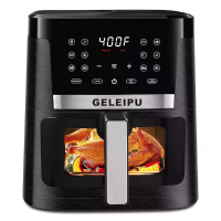 [EU Direct] GELEIPU DL27 Air Fryer 7.5QT 1700W Olievrije Oven Gezonde Kookplaat Air Fryers Grote Capaciteit met 12 Voora