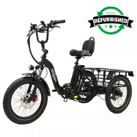 [EU Direct] Geremplaceerde ONESPORT OT30 Elektrische Driewieler Cargo 48V 13Ah Batterij 500W Motor 20 inch banden 80KM M