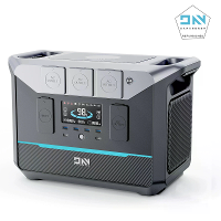 [EU Direct] Gereviseerde DaranEner NEO1500 Pro 1800W LiFePO4 Draagbare Energiecentrale 1382,4Wh Zonne generator 1,3 Uur