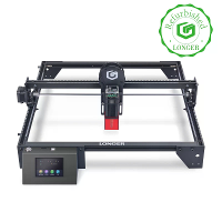 [EU Direct] Gereviseerde LONGER RAY5 10W lasergraveur 0,06x0,06 mm laserpunt 400x400 mm werkgebied Luchtondersteuning Aa