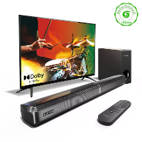 [EU Direct] Gereviseerde ULTIMEA Apollo S60 280W 4.1CH Soundbar bluetooth Afneembare Soundbar met Dolby Atmos Vier eenhe