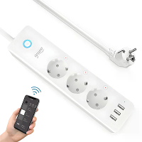 [EU Direct] Gosund P1 Power Strip Wifi Slimme Stekker Met 3 Stopcontacten & 3 USB poorten Ondersteunt Plannen & Timers S
