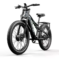 [EU Direct] GUNAI GN68 Elektrische Fiets 48V 17.5AH SamsungBattery 2000W Motor 26*3inch Banden 60 90KM Maximale Kilomete