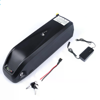 [EU Direct]Hailong 48V 17.5Ah BMS Elektrische Fiets Lithium Batterij + 54,6V 4A Elektrische Fiets Lithium Batterijlade