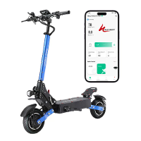 [EU DIRECT] HALO KNIGHT T108 2025 Versie Elektrische Scooter 28.8Ah 52V 2400W Motor Aanbevolen Topsnelheid 25KM/H 10 Inc